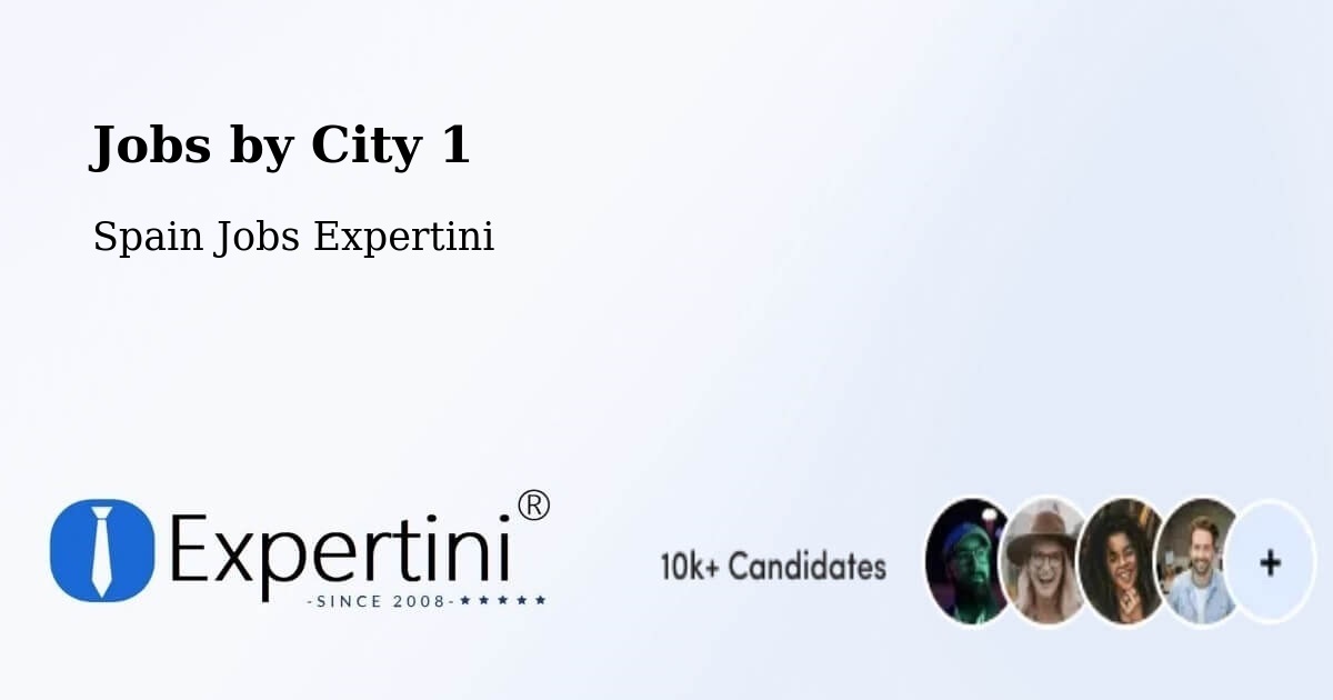 City Jobs in Spain - Expertini